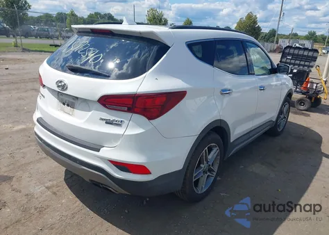 2017 Hyundai Santa Fe Sport 2.0T Ultimate из США, поврежденный, VIN 5XYZWDLA9HG479199